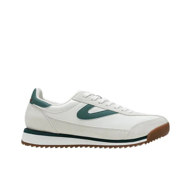 TRETORN Low Top Casual Shoes Unisex White Green-1