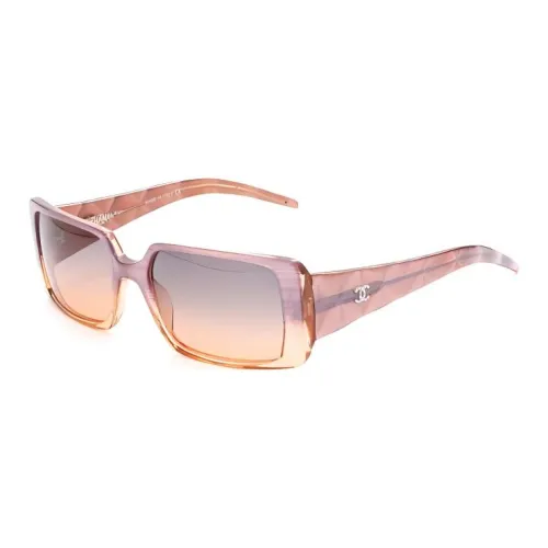 CHANEL Cc Rectangle-frame Sunglasses