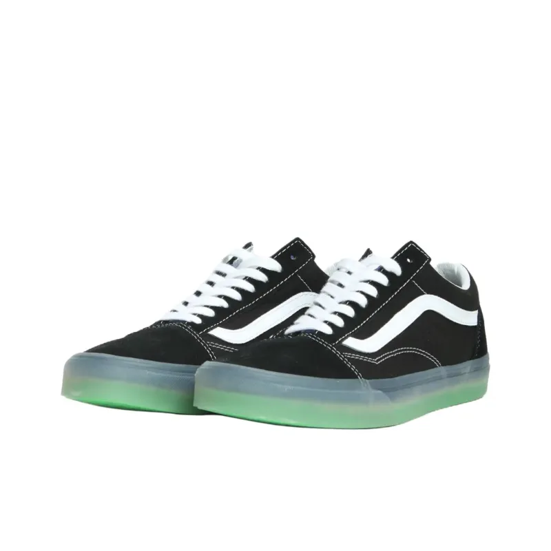 Vans Old Skool Collection Coverage Low Top Canvas Shoes Men's Black-2