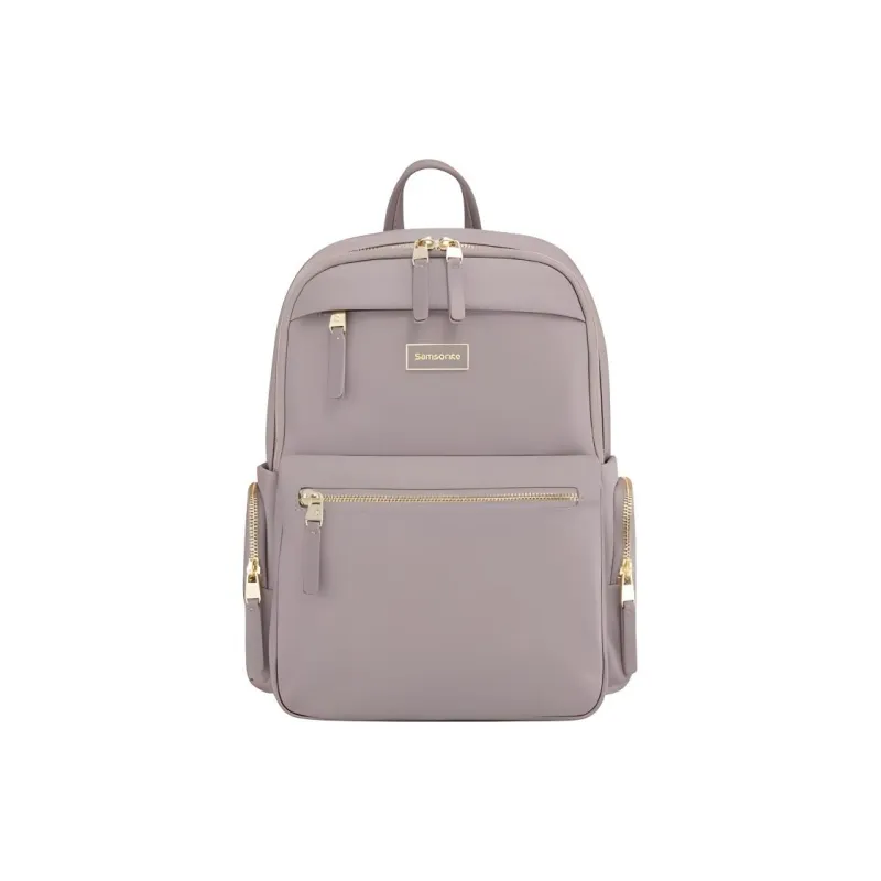 SAMSONITE Fabric Backpack Small Size Unisex Black/Antique Pink-6