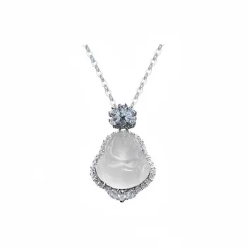 Noritake Chalcedony Jade Necklaces Women's