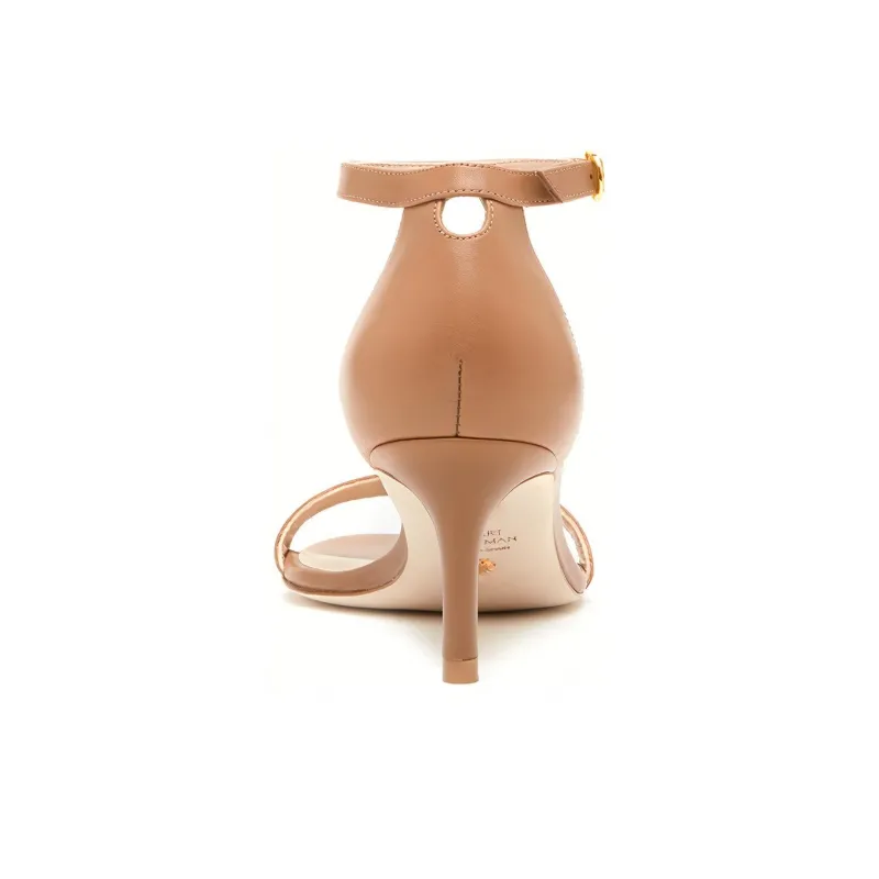 Stuart Weitzman/SW Nunakedstraight 60 Strap Sandals Women's Brown-3