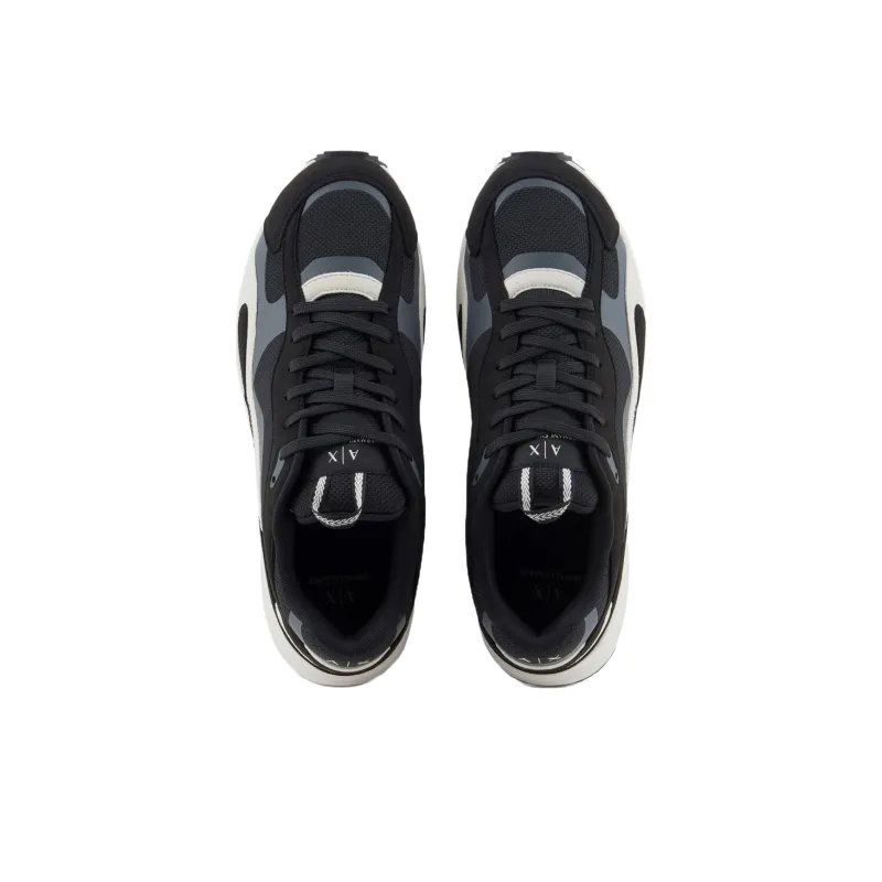 ARMANI EXCHANGEAE Low Top Casual Shoes Men's Black-3