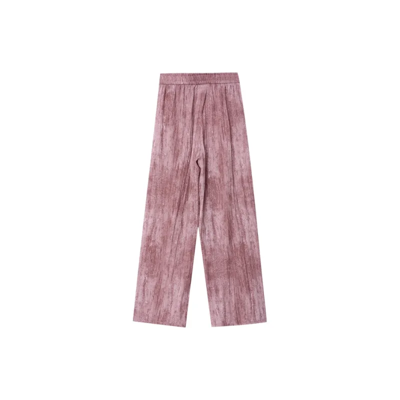 CHARM PICK Casual Pants Women's Pink-1