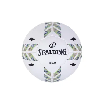 SPALDING SC3 Series Size 5 Soccer PU Unisex White