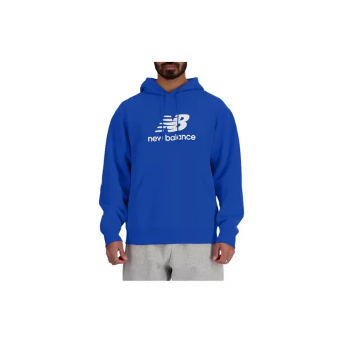 New Balance Sweatshirts Men Blue Oasis