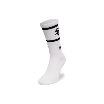 New Era Knee High Socks Unisex 1 Pack White