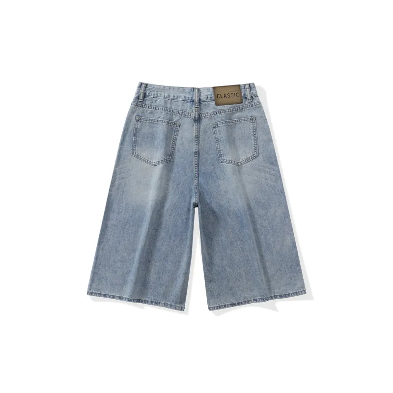 ALEXANDRO FRATELLI Denim Shorts Men's Blue-2