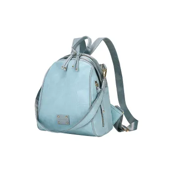 TTaG．baG Microfiber Leather Backpack Women's