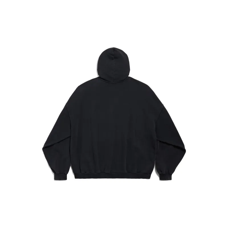 Balenciaga Logo Printed Hoodie-1