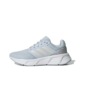 Adidas Galaxy 6 Anti Slip Wear Resistant Low Top Running Shoes Unisex Gray Blue