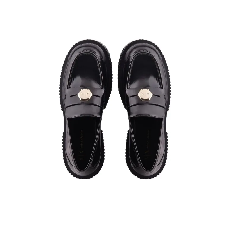ARMANI EXCHANGEAE Loafers Women's Black-3