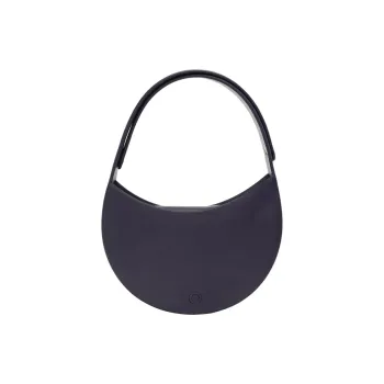 O Bag Thermoplastic Compound Handbag Shoulder Bag Women's Marine Blue