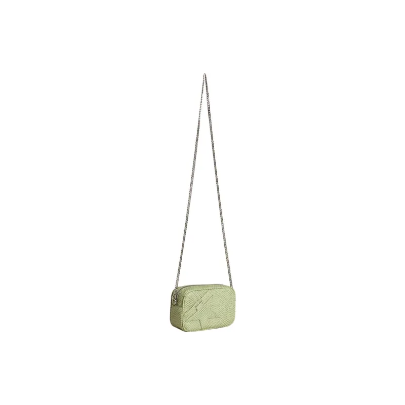 Golden Goose Sheepskin Shoulder Bag Crossbody Bag Mini Women's Green-2