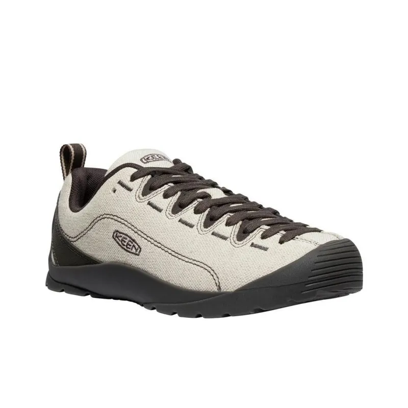 KEEN Jasper Canvas Wear resistant And Lightweight Low Top Outdoor Shoes Women's Silver Black-2