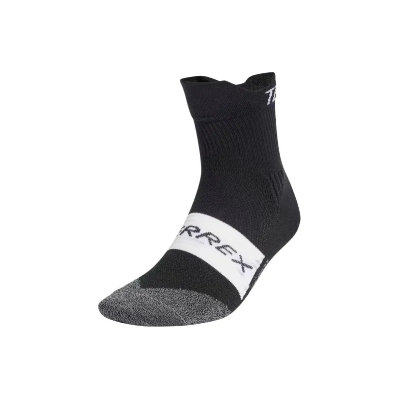Adidas TERREX HEAT.RDY TRAIL AGRAVIC Mid-Calf Socks Unisex 1 Pack Black White-0