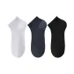 3 Pack (White+Navy Blue+Black)