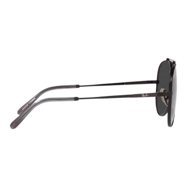 RayBan Titanium Alloy Aviator Sunglasses Unisex Multicolor-2