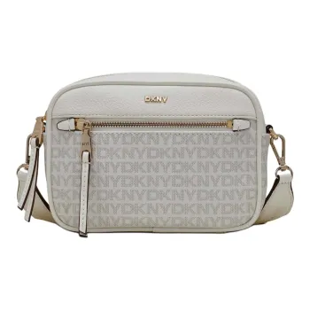 DKNY Imitation Leather Camera Bag Shoulder Bag Crossbody Bag Women's White