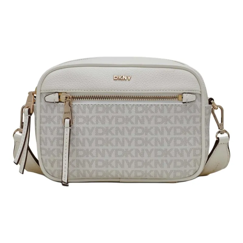 DKNY Imitation Leather Camera Bag Shoulder Bag Crossbody Bag Women's White-0