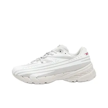 DIESEL D Airspeed Low Striped Low Top Casual Shoes Women's White
