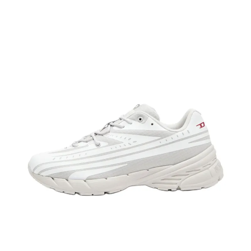 DIESEL D Airspeed Low Striped Low Top Casual Shoes Women's White-0