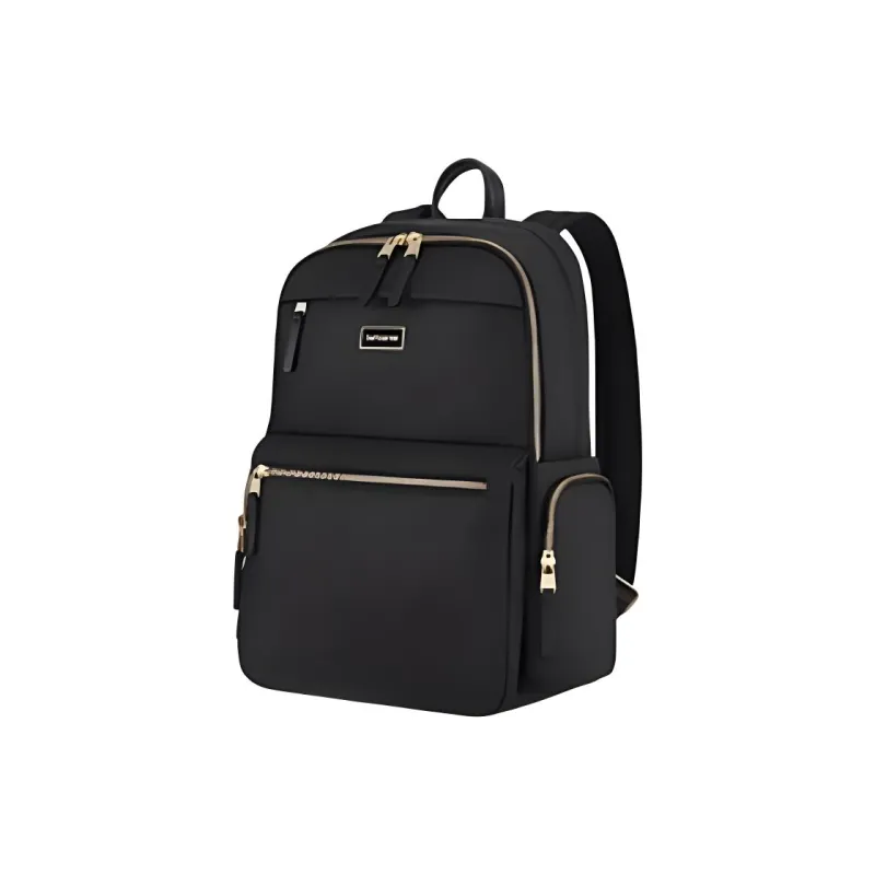 SAMSONITE Fabric Backpack Large Size Unisex Black/Antique Pink-1