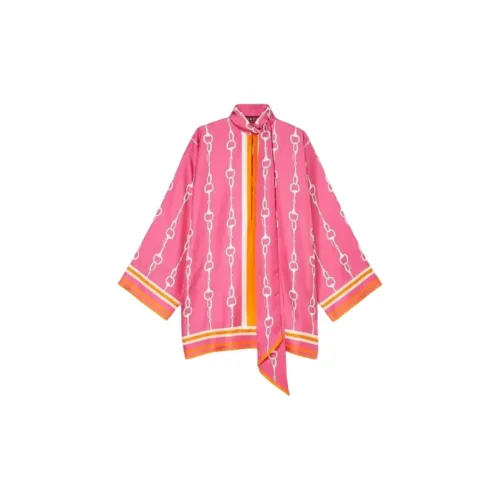 GUCCI Long Sleeved Dresses Women's Pink