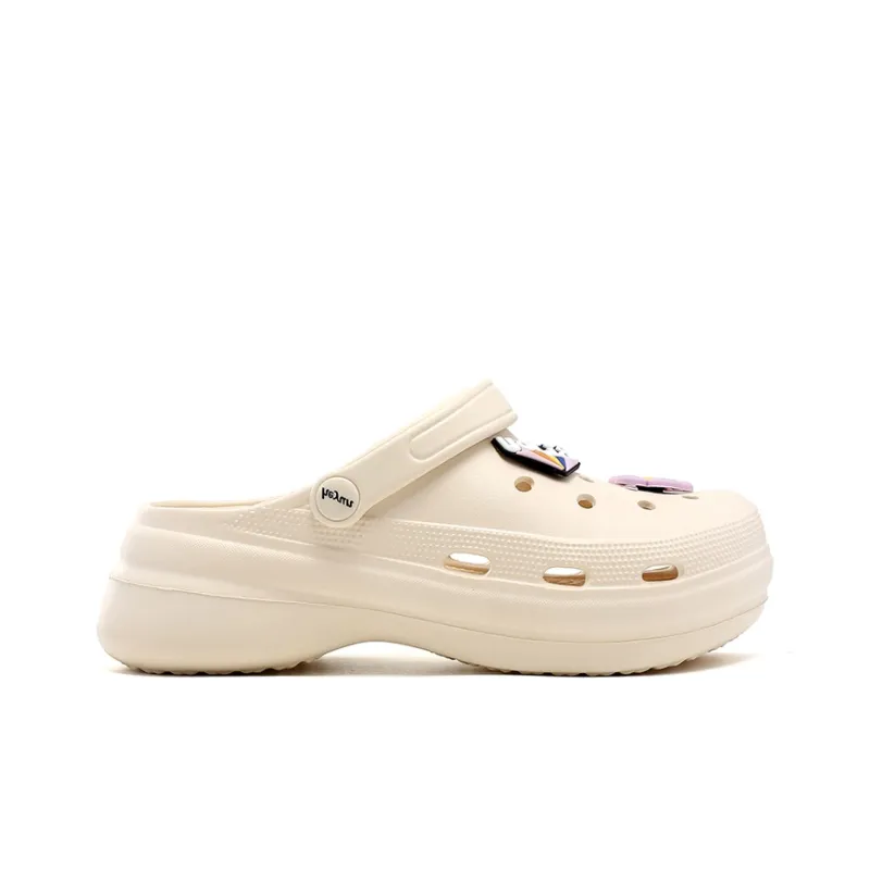OUBT Sweet Style Closed Toe Half Slippers Fashion Beach Clogs Women's-13