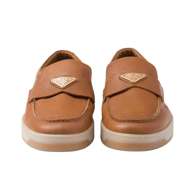 PRADA Loafers Men Caramel-3