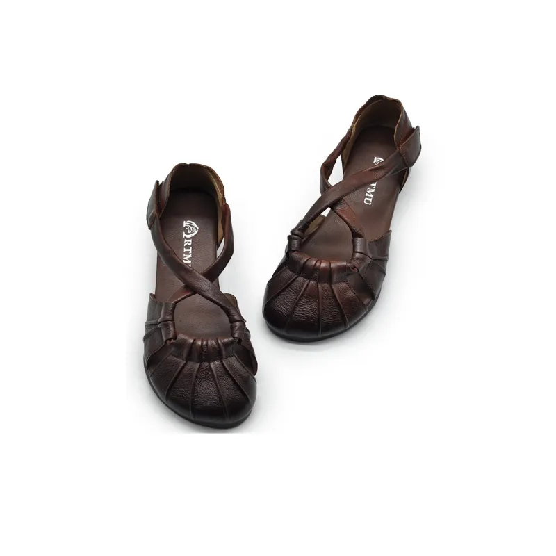 ARTMU Roman Sandals Flat Women's-25