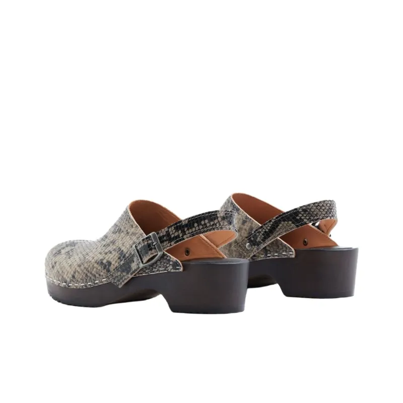 Swedish Hasbeens x FILIPPA K Wrap-toe Slippers Unisex Black-3