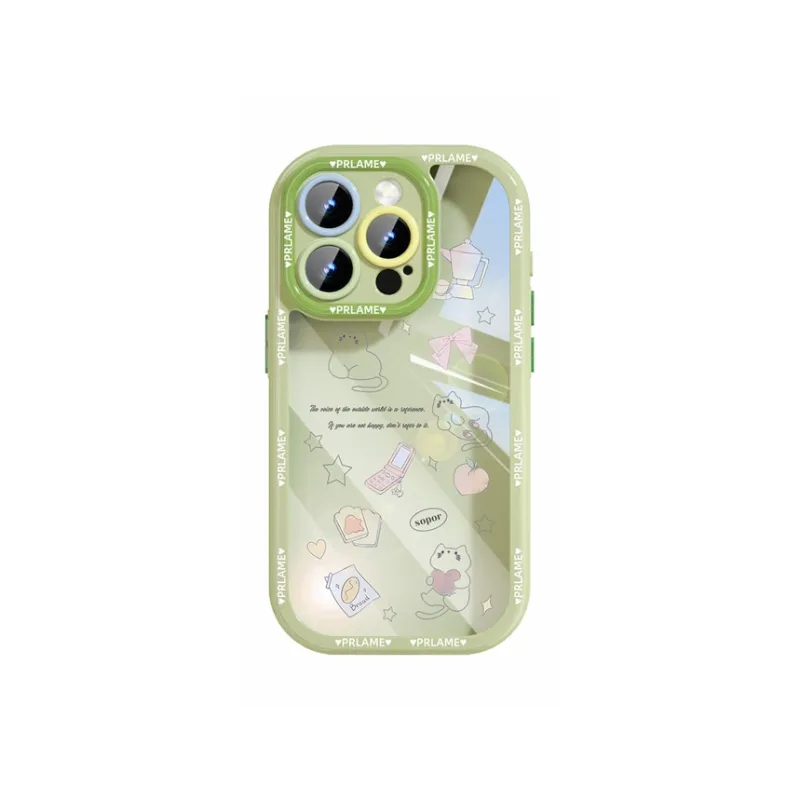 Sen Dog Acrylic Material Transparent Creative Phone Cases Applicable To IPhone15Promax/Pro/Plus/14/13/12-9