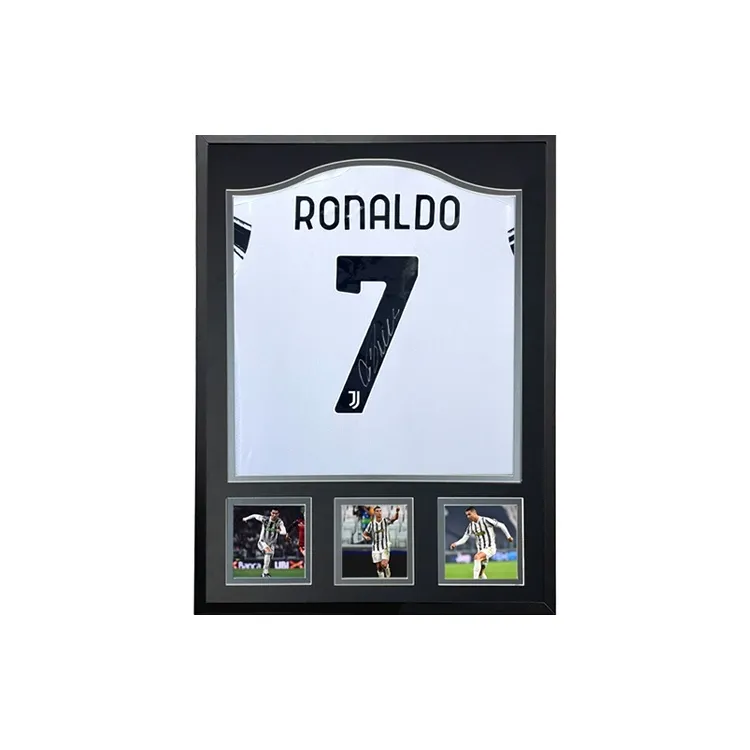 Three For 20-21 Juventus Cristiano Ronaldo Ronaldo Signed Soccer Apparel Jersey With SA Certificate-0