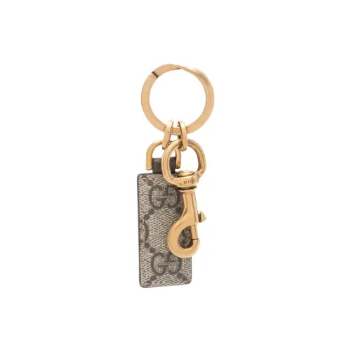 GUCCI Ophidia Leather Keychain