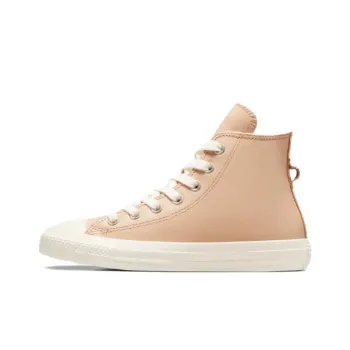 Chuck Taylor All Star Women's Converse Leather High 'Faux Fur Lining Epic Dune Egret' Women's