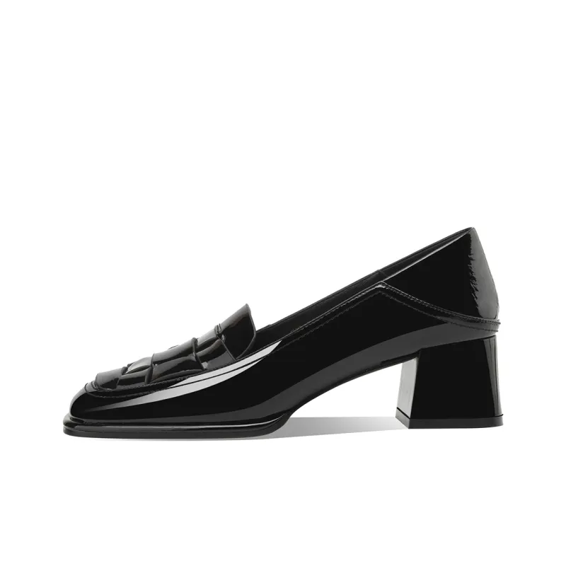 Rosa Bianca Loafers Women's Black/Ecru-0