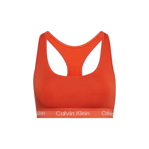 CALVIN KLEIN Bra Europe Version Women's Orange Red