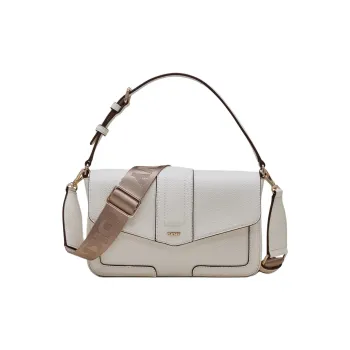 DKNY Recycled Polyester Shoulder Bag Crossbody Bag Women's White