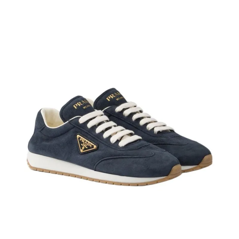 PRADA Low Top Casual Shoes 4.5cm Women's Blue-2