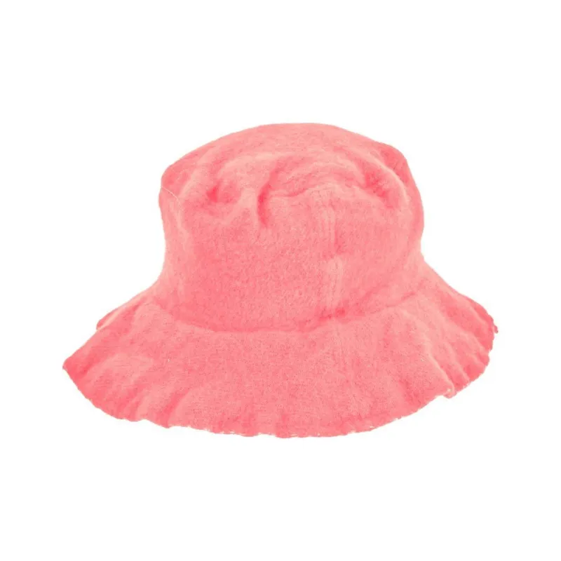 Comme Des Garçons Shirt Distressed Pull On Bucket Hat-1