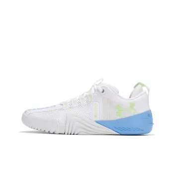 Under Armour Tribase Reign 6 Durable Breathable Low Top Training Shoes Women's White Blue