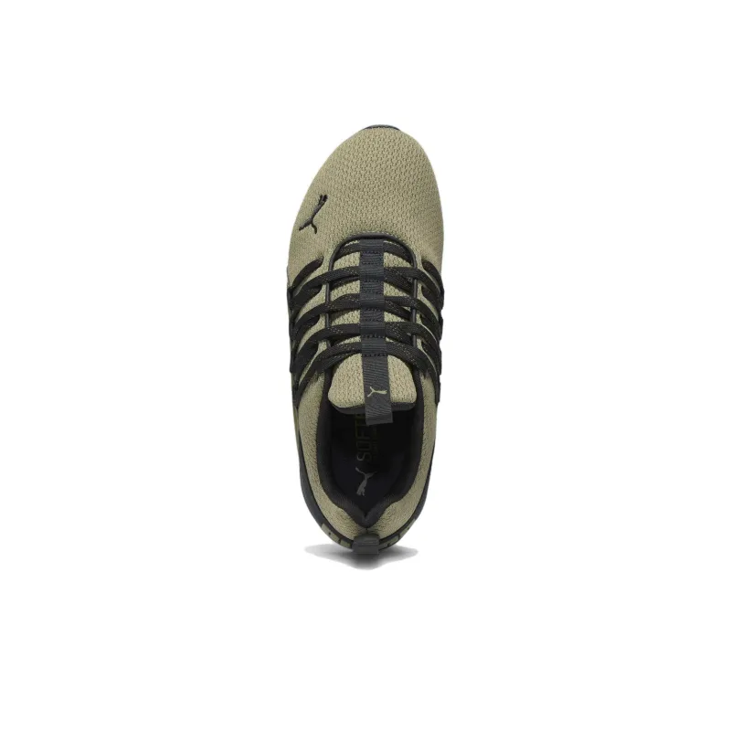 Puma Axelion Refresh Wide 'Dark Green Moss Black'-3