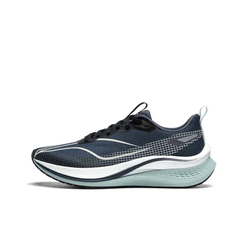 LINING Red Hare 7 Pro Running Shoes Men Low-Top Screen Mountain Blue