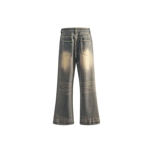 FONDLOOK Jeans Unisex Blue