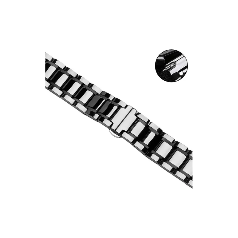 Mr. Strap Huawei Compatibility Watch Band Ceramic Material-3