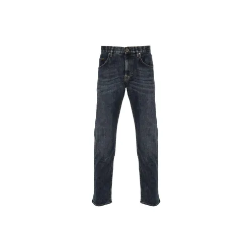 Eleventy Stonewashed Slim Cut Jeans