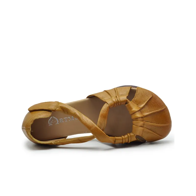ARTMU Roman Sandals Flat Women's-12