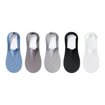 MIIOW No Show Socks Men's 5 Pack Mixed Color