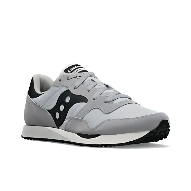 Saucony DXN Trainer Shock Absorbers With Slip Resistant Features Low Top Casual Shoes Unisex Gray Black-2